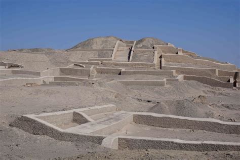 Cahuachi Is An Ancient Desert Pyramid In Peru Created By The Ancient