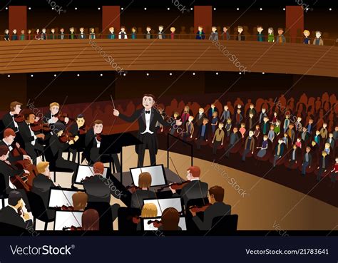 Classical Music Concert Royalty Free Vector Image