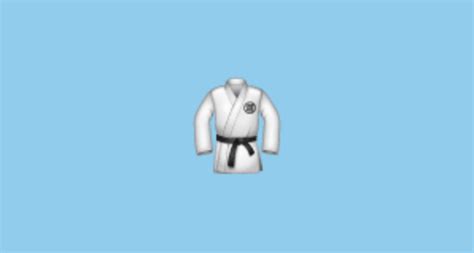 🥋 Martial Arts Uniform Emoji On Whatsapp 217