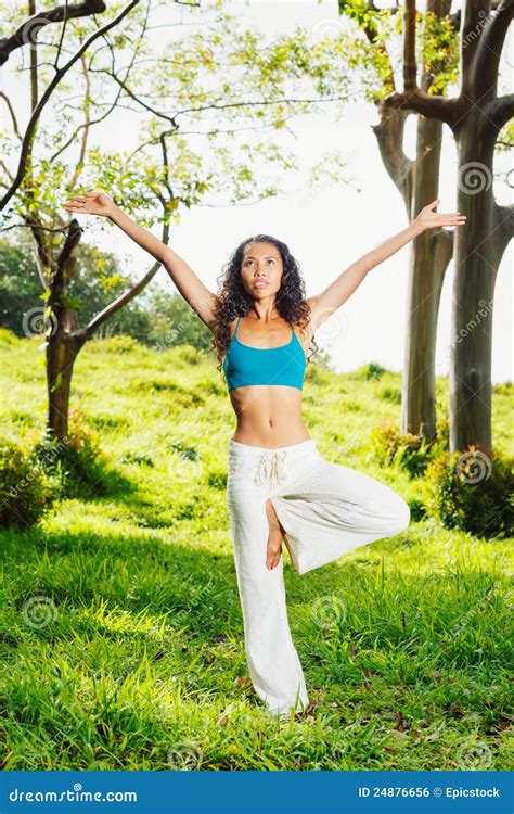 Women Practicing Yoga Stock Photo Image Of Energy Healthy