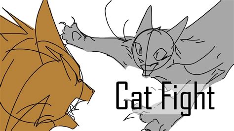 Warrior drawing cats warrior cute drawings warrior cats fan art warrior cat drawings warrior cat animal sketches cat drawing tutorial. cat fight | Animation Attempt - YouTube