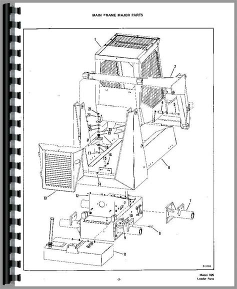 Please note mustang and gehl part numbers are the same. Bobcat 825 Skid Steer Loader Parts Manual