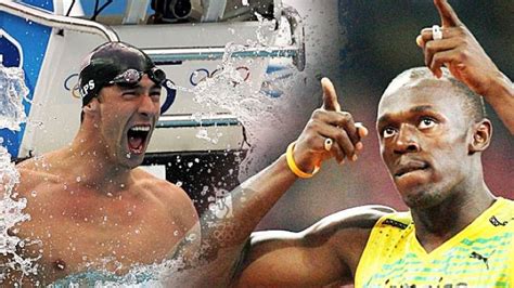 Michael Phelps And Usain Bolt A Tribute To The Shining Stars Of Olympics