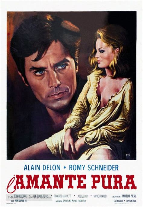 Christine Italian Movie Poster Alain Delon Romy Schneider Best Classic Movies