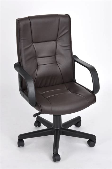 Using white leather desk chairs can be right choice to improve room composition and decoration then give fresh atmosphere for everyone sit at that chair. High Back PU Leather Executive Office Desk Task Computer ...