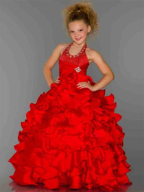 Red Junior Bridesmaid Dresses Wedding And Bridal Inspiration