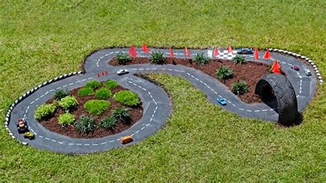 Great Outdoor Race Car Track Keep Your Kids Entertained For Hours