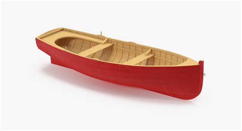 Wooden Row Boat