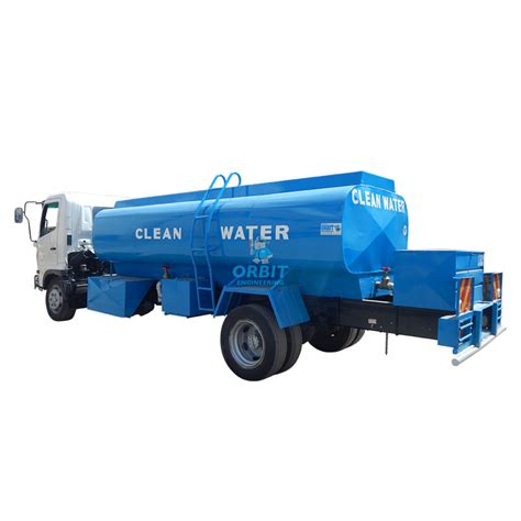 Water Tanker Vehicle Body Building Water Carrier Orbit Engineering