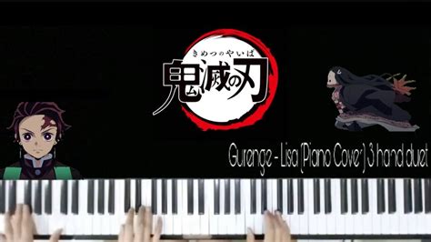 Gurenge Demon Slayer Opening Piano Duet Youtube