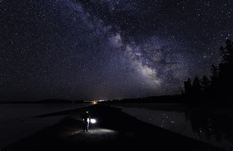 The Milky Way Over Yellowstone Photograph By Matt Shiffler Pixels