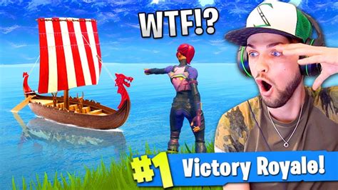 New Viking Ship In Season 5 Of Fortnite Battle Royale Youtube