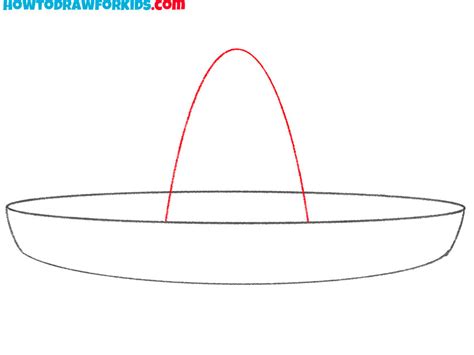 How To Draw A Sombrero Easy Youtube