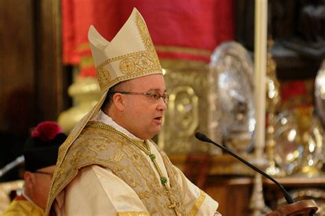 Bishop Charles J Scicluna Celebrates Pontifical Mass On The Feast Of