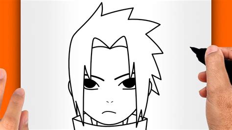 How To Draw Kid Sasuke Easy For Beginners Kid Sasuke Drawing