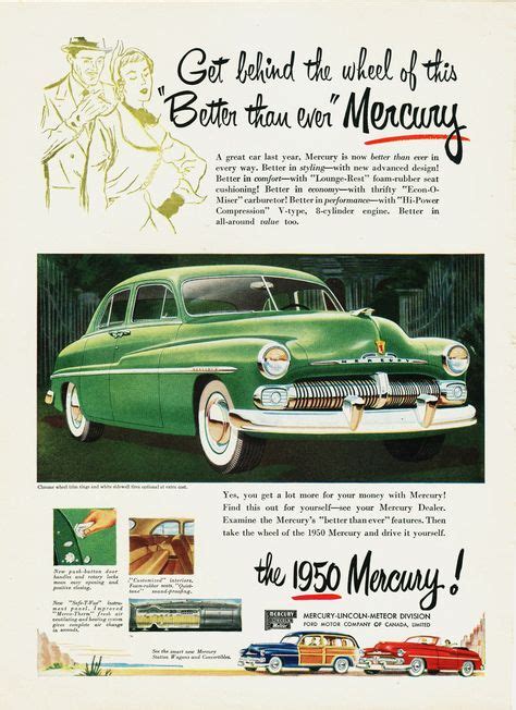 82 Best 1950s Car Ads Images Rolling Carts Vintage Cars 1950s Car