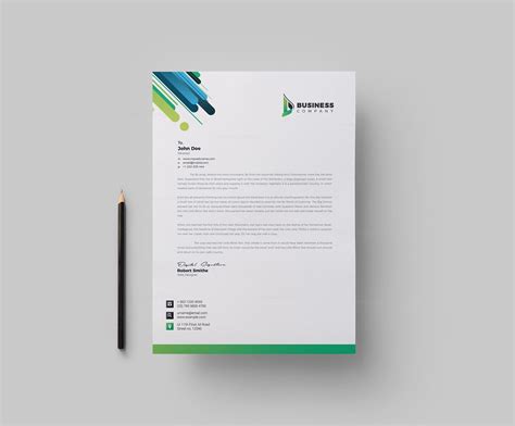 Best Corporate Letterhead Design Template Graphic Templates