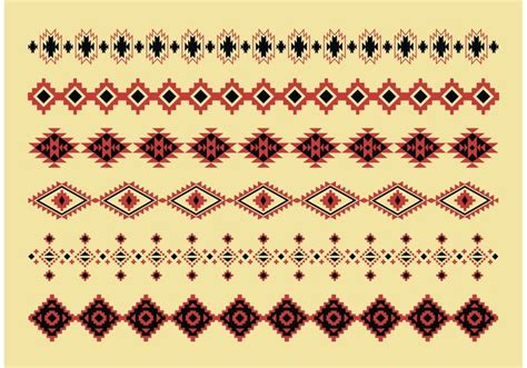 Native American Pattern Vectors 124145 Welovesolo