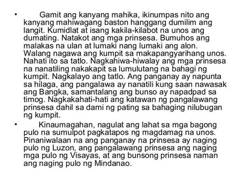 Mga Alamat Ng Pilipinas