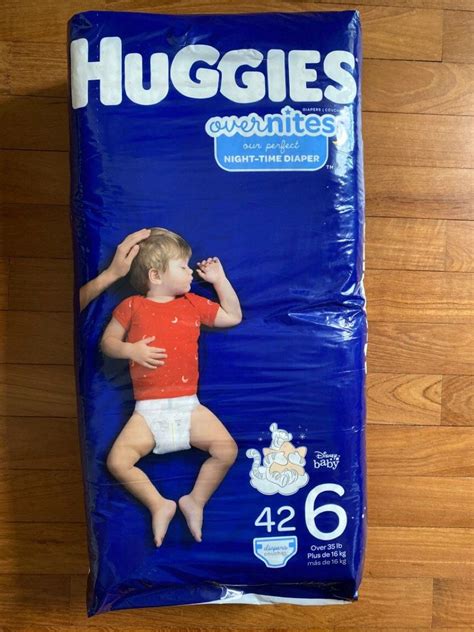 Huggies Overnight Diapers Size 6 Babies And Kids Bathing And Changing