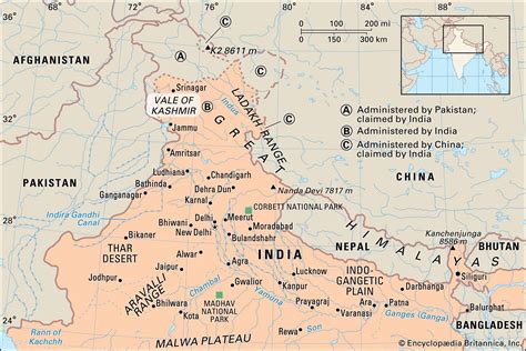Vale Of Kashmir Location Population Map And Facts Britannica