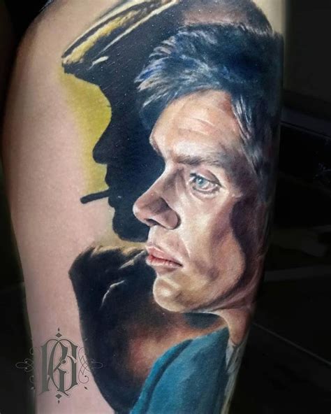 Tommy Shelby Peaky Blinders Tattoo By Roman Limited Availability At