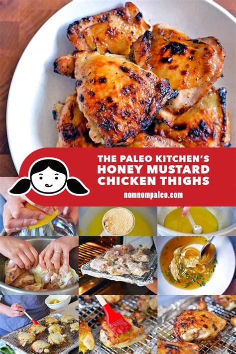The Paleo Kitchens Honey Mustard Chicken Thighs Nom Nom Paleo