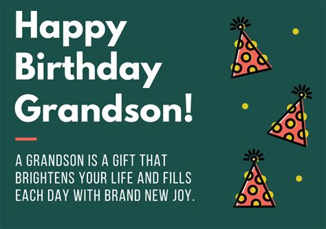 Unique Happy Birthday Grandson Messages And Quotes