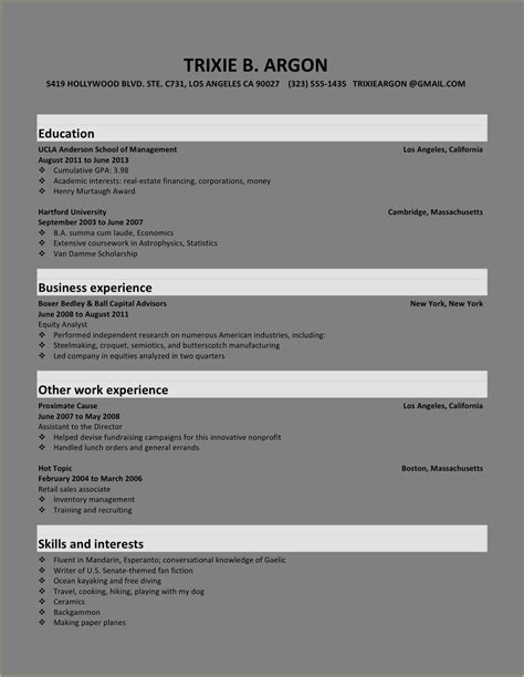 best margins to use for resume resume example gallery