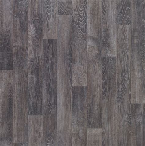 Dark Grey Oak Effect Vinyl Flooring 4 M² Departments Diy At Bandq