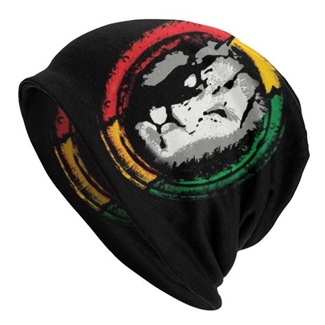 Rasta Reggae Lion Bonnet Beanie Knit Hats Men Women Fashion Unisex