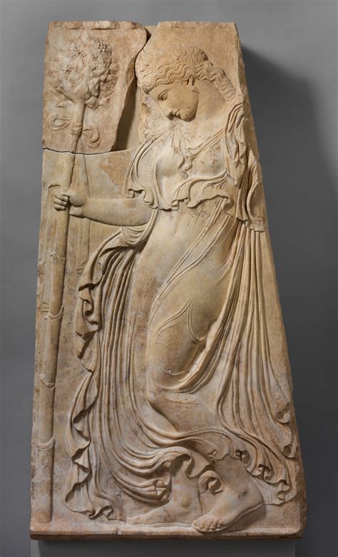 Adaptation Of Work Attributed To Kallimachos Marble Relief With A