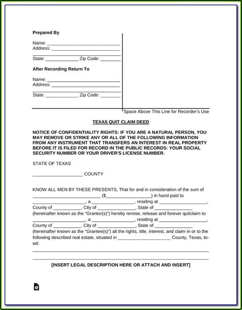 Blank Quit Claim Deed Form Missouri Form Resume Examples Moyogopyzb