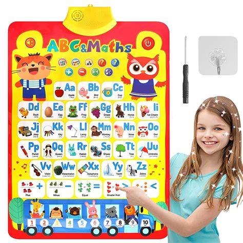 Buy Electronic Interactive Alphabet Wall Chartpreschool Alphabet And