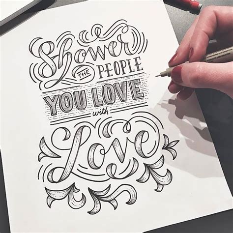 Type Gangs Instagram Feed Type Gang Hand Lettering Inspiration