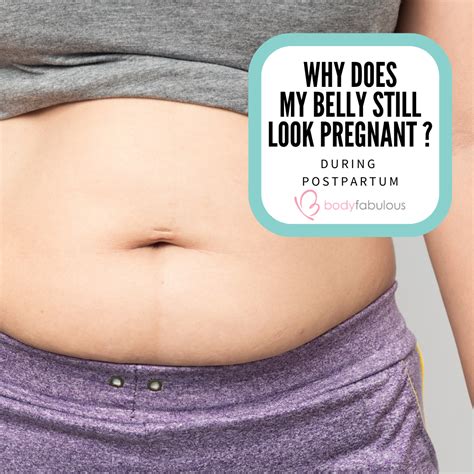 Why Does My Belly Still Look Pregnant Bodyfabulous Pregnancy Womens Fitness