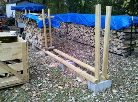 Learn how to build a firewood rack today! cinder block firewood rack - Google Search | Homesteading ...