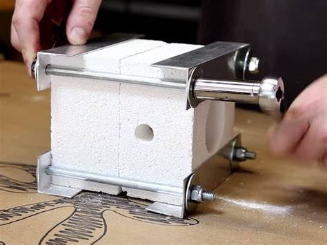 It's rigid, tough, malleable and conductive, but sometimes the part we need doesn't exist in any store. How to make a homemade Mini Forge - The Geek Pub