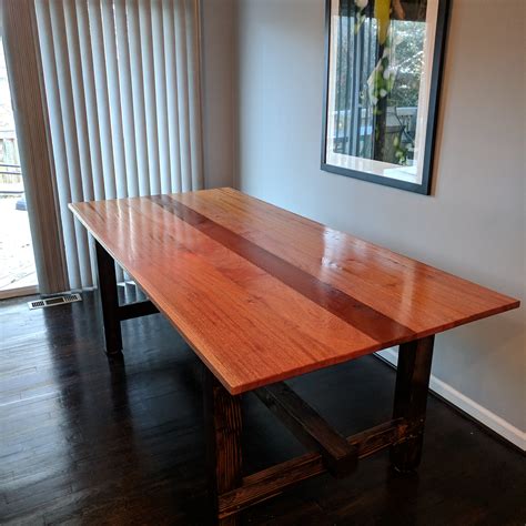First Project Needed A Dining Room Table So I Built One African