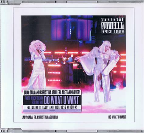 Lady Gaga Do What U Want Cdr Discogs