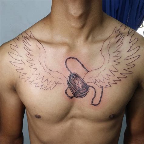 65 Best Angel Wings Tattoos Designs And Meanings Top Ideas 2019