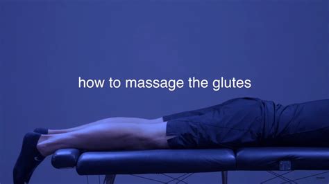 How To Massage The Glutes With A Percussive Massager Deep Tissue