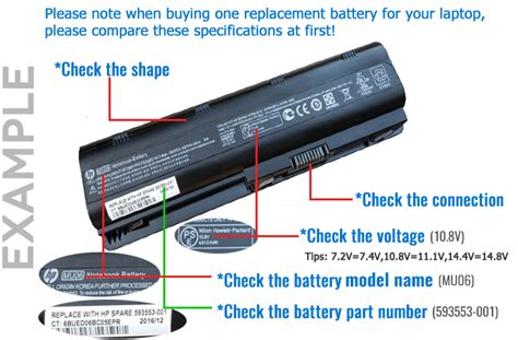 How To Find Hp Laptop Batteries Model Number Replacement