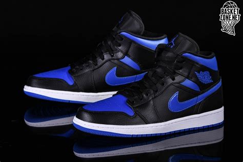 Nike Air Jordan 1 Retro Mid Black Hyper Royal Voor €17500