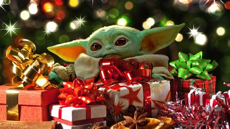 Bộ Sưu Tập Baby Yoda Background Christmas Độc đáo Và Dễ Thương