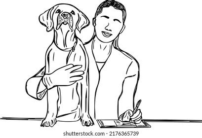 Vet Drawing Stock Vectors Images Vector Art Shutterstock