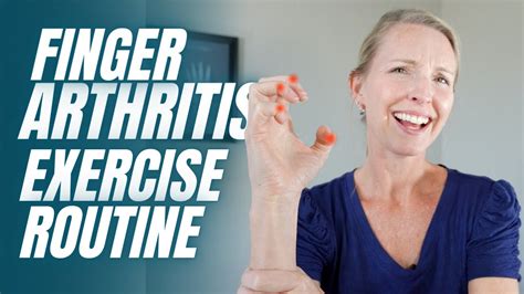 Finger Arthritis Exercises Real Time Follow Along Routine YouTube