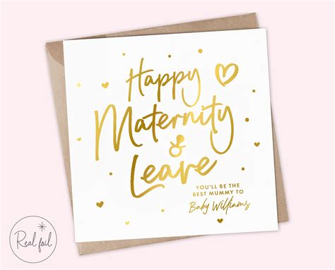 Maternity Card Maternity Leave Card Mummy To Be Card Etsy Australia