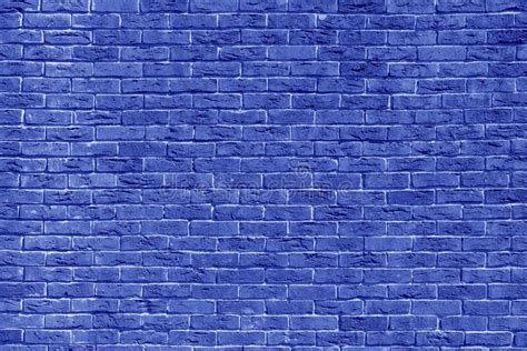 Blue Brick Building Wall Interior Of A Modern Loft Stock Photo Image