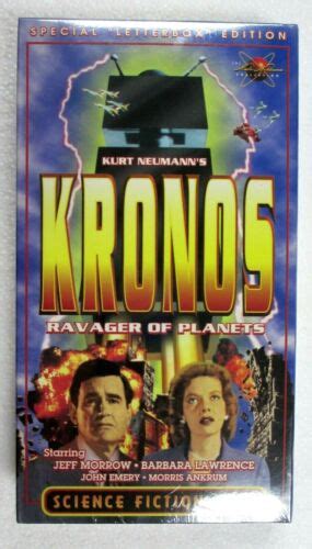 Kronos Ravager Of Planets Vhs 1957 Sci Fi Alien Invasion Sealed Hf 10